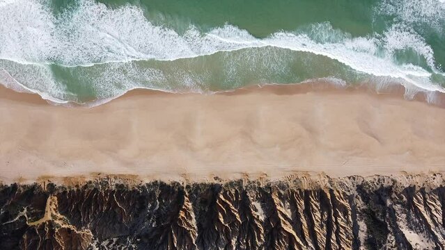 Portugal Ravines ande the waves