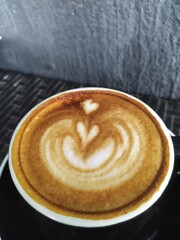 cup of coffee latte