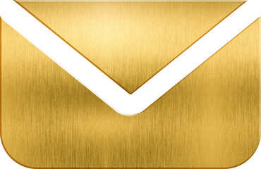 Golden icon send email send message mail open mail send email box email gmail inbox email sign...