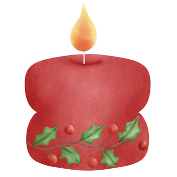 Christmas candle