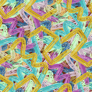 seamless pattern with pencils © manoj