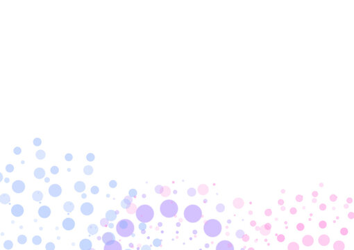 Graphic background composed of colorful pastel circles. Create a diffuse format at the bottom of the image. There is space at the top for text, sentences, and words.