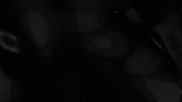 Minimal Black Background With Lines Texture