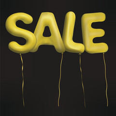 sale helium baloon promotion