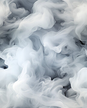 seamless background of white smoke