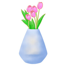 flowers in vase