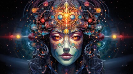   portrait of another God