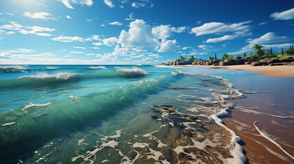 Fototapeta premium Beautiful ocean background