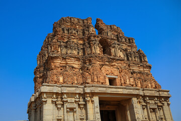 Historic Shree Vijaya Vitthala Temple in UNESCO world heritage site, Hampi.