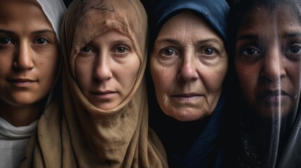 Fototapeta premium racial diversity of women