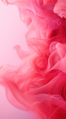 Swirl smooth pink smoke abstract background