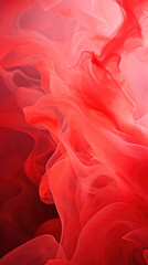 Swirl smooth red smoke abstract background