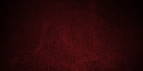 Red stone wall texture grunge rock surface. dark gray concrete background backdrop. wide panoramic banner. old wall stone for dark red distressed grunge background wallpaper rough concrete wall.