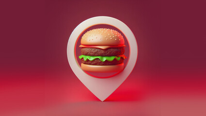 Conceptual design of pizza delivery at your location