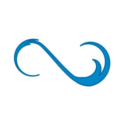 infinity icon vector illustration eps 