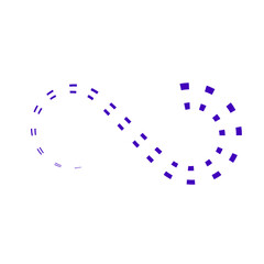 infinity icon vector illustration eps 