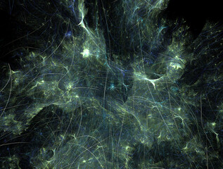 Imaginatory fractal abstract background Image