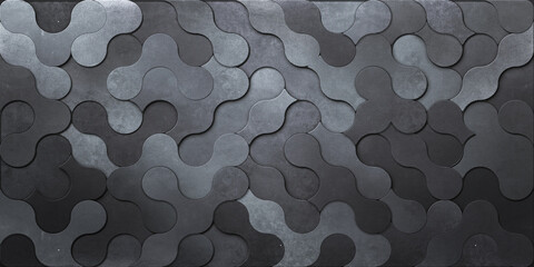 3D render, steel metal grunge texture, rustic background, dark blue gray black wallpaper backdrop	