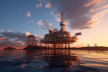  Offshore oil industry in the north sea 