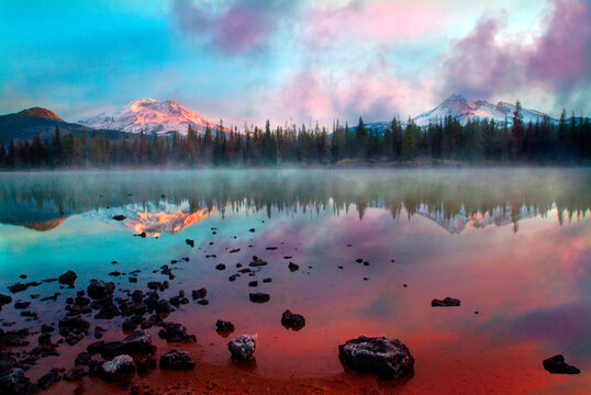 Sunning Morning Landscape