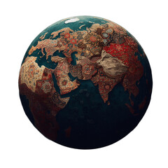 The ground is covered with Persian carpets