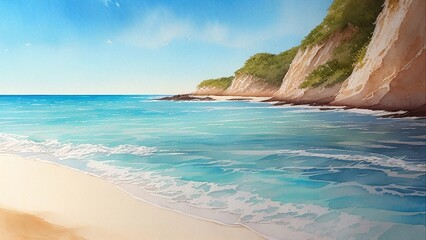 Obraz premium Summer beach