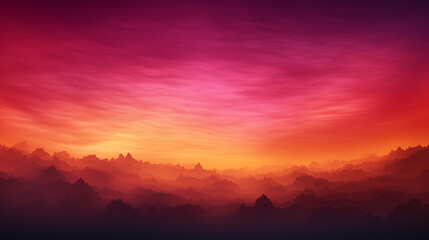 sunset in the mountains HD 8K wallpaper Stock Photographic Image 