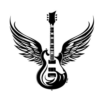 Guitar With Wings