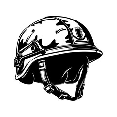 Military Helmet - obrazy, fototapety, plakaty