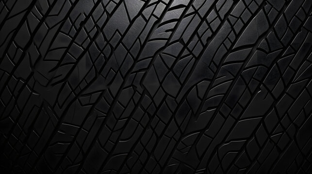 black tire rubber texture