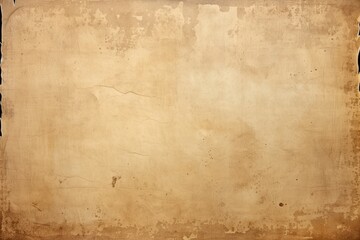 Grunge background with space for text or image. Old paper texture, Old paper sheet, Vintage aged Original background or texture, AI Generated