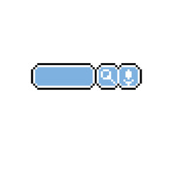 this is search icon in pixel art with simple color and white background ,this item good for presentations,stickers, icons, t shirt design,game asset,logo and your project.
