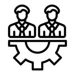 Human Resources Icon Design