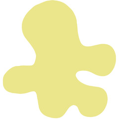 The soft, irregular shape of the blob shape is simple, fun, and versatile for a variety of creative designs.