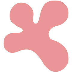 The soft, irregular shape of the blob shape is simple, fun, and versatile for a variety of creative designs.