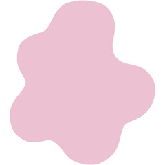 The soft, irregular shape of the blob shape is simple, fun, and versatile for a variety of creative designs.