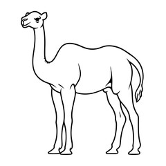 camel Logo Monochrome Design Style