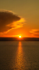 Sunset over Lake Tanganyika West of TanzaniaRhino