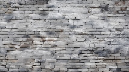 Fototapeta premium Weathered gray stone wall displays a rugged natural texture that acts as a compelling backdrop for professional design or print media.