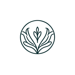 Obraz premium plant logo