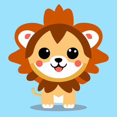 Fototapeta premium lion logo