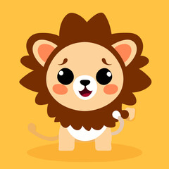 Obraz na płótnie Canvas lion logo