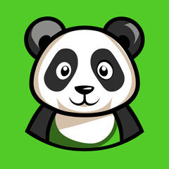 Obraz premium panda logo