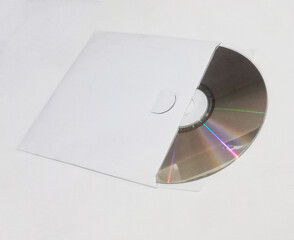 compact disk storage in anvelope photo