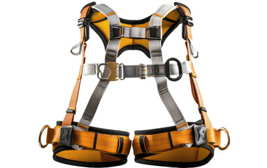 Harness for Safety Precautions on Isolated Background