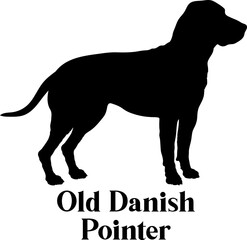 Old Danish Pointer Dog silhouette dog breeds logo dog monogram logo dog face vector
SVG PNG EPS