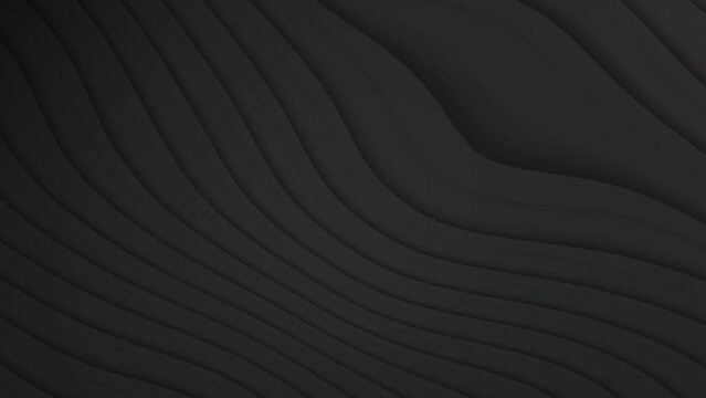 4k video footage ,otion graphic background smooth curve waves abstract motion background. Seamless looping animation