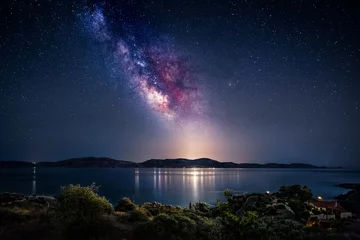  Milky Way over Hydra island in Greece © Constantinos
