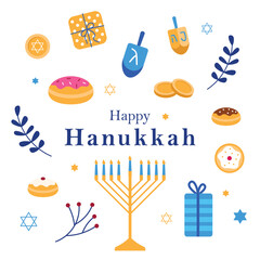 happy hanukkah set
