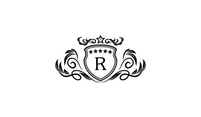 Luxury Royal King Logo R